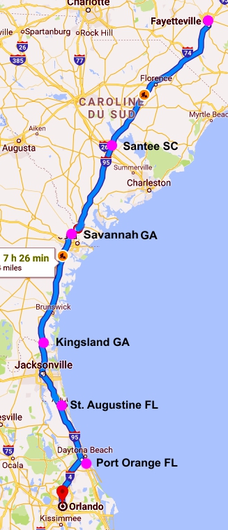 064 Floride Carte Aller