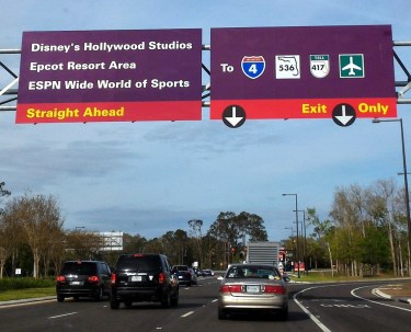 066 Floride Disney Route